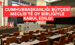 Cumhurbaşkanlığı Bütçesi Genel Kuruldan Sorunsuz Geçti