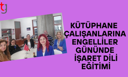 Kültür dairesinden engelliler gününde işaret dili eğitimi