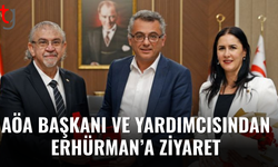Cumhurbaşkanı Erhürman, AÖA heyetini kabul etti