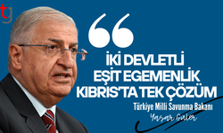 Güler: İki devletli eşit egemenlik çözümün tek yolu