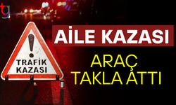 Kazada aynı aileden dört kişi yaralandı