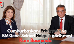 Erhürman’ın Holguin ile görüşmesi ardından yaptığı açıklama Rum basınında