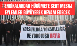 Bu bir başlangıç, eylemler adım adım büyütülecek