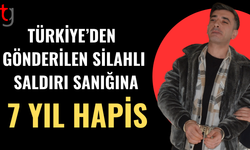 Silahlı saldırı amacıyla ülkeye gelen sanığa 7 yıl hapis