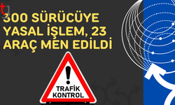 Trafikte yoğun denetim yapıldı
