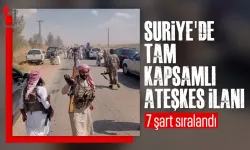 Suriye'de ateşkes ilan edildi