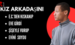 Aldatıldığını düşünüp eve daldı, şişeyle vurup cüzdanı ve telefonu aldı