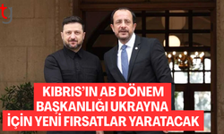 Zelenskiy, Kıbrıs’ın AB dönem başkanlığı sürecinde olumlu adımlar beklediklerini söyledi