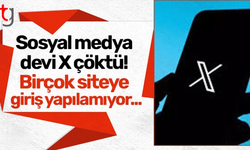 Sosyal medya devi X'te erişim sorunu yaşanıyor