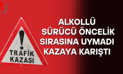 Lefkoşa’da alkollü sürücü kazaya karıştı