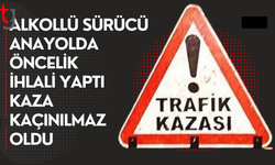 Girne’de alkollü sürücü kazaya neden oldu