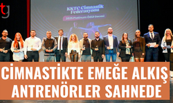 Cimnastik federasyonu antrenörlerini onurlandırdı