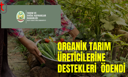 Organik tarım yapan üreticilere hakedişleri ödendi