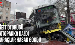 İstanbul’da İETT otobüsü kaza yaptı