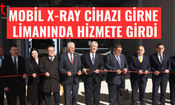 Mobil x-ray tarama sistemi girne’de teslim edildi