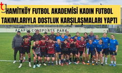 Hamitköy futbol akademisi kadın takımlarıyla dostluk maçları yaptı