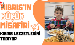 Taha Kadem Kaya Kıbrıs lezzetlerini tadıyor