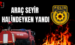 Çayırova-Bafra yolunda yangın paniği