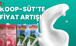 Koop-Süt ürünlerine zam geldi, 1 litre süt 60 TL oldu