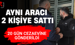 Aynı araçları iki kişiye satarak 39 bin sterlin temin etti