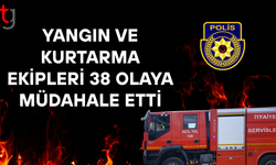Geçen hafta KKTC’de 8 yangın, 30 özel servis olayı