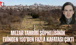 Mezarları tahrip etmekle suçlanan adamın evinde yüzden fazla kafatası bulundu