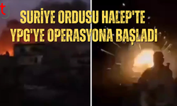 Suriye ordusu Halep'te YPG'ye operasyona başladı