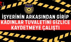 Gece vakti bir işyerinde yaşanan rahatsız edici olay