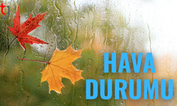 Hava bulutlu yer yer sağnak yağışlı