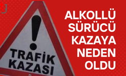Gazimağusa’da alkollü sürücü kazaya neden oldu