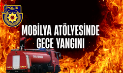 Alayköy’de mobilya atölyesinde kısa devre yangına neden oldu