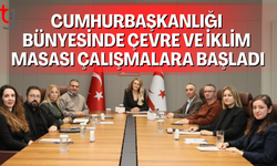 Cumhurbaşkanlığı çevre ve iklim masası ilk toplantısını yaptı