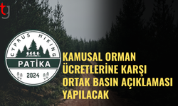 Kamusal orman ücretlerine karşı ortak basın açıklaması