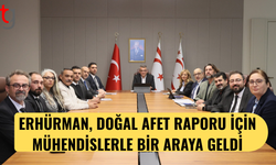 Cumhurbaşkanı Erhürman, inşaat mühendisleri odası ile görüştü