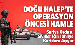 Suriye ordusu Halep’in doğusunda operasyon öncesi tahliye uyarısı yaptı