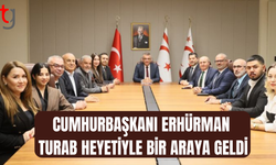 Cumhurbaşkanı Erhürman iş dünyası temsilcileriyle görüştü