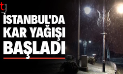 İstanbul'da kar yağışı başladı