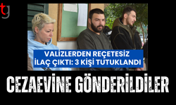 Ercan Havalimanı'nda Lirica ilaçlarla yakalanan üç zanlı cezaevine gönderildi
