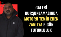Kurşunlamada kullanılan motosikleti temin eden zanlıya 5 gün tutukluluk