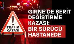 Girne’de iki araç çarpıştı: Bir sürücü hastanede müşahede altında