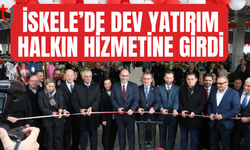 İskele'de dev kompleks hizmete açıldı
