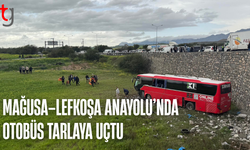 Mağusa–Lefkoşa Anayolu’nda otobüs kazası