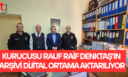 Denktaş’ın arşivi dijital ortama aktarılıyor