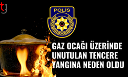 Lapta’da mutfakta çıkan yangın korkuttu