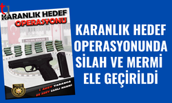 Operasyonda silah ve mermi ele geçirildi