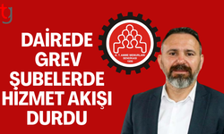 Telekomünikasyon Dairesi’nde grev nedeniyle işlemler aksadı