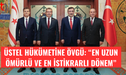 Hükümette istikrar vurgusu: Arıklı’dan üstel’e destek