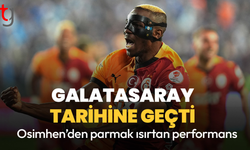 Osimhen yazdı, Galatasaray turu aldı
