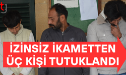 İzinsiz ikamet suçundan üç kişi mahkemeye çıkarıldı