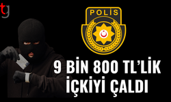 Gazimağusa’da bir şişe içkiyi ödeme yapmadan aldı